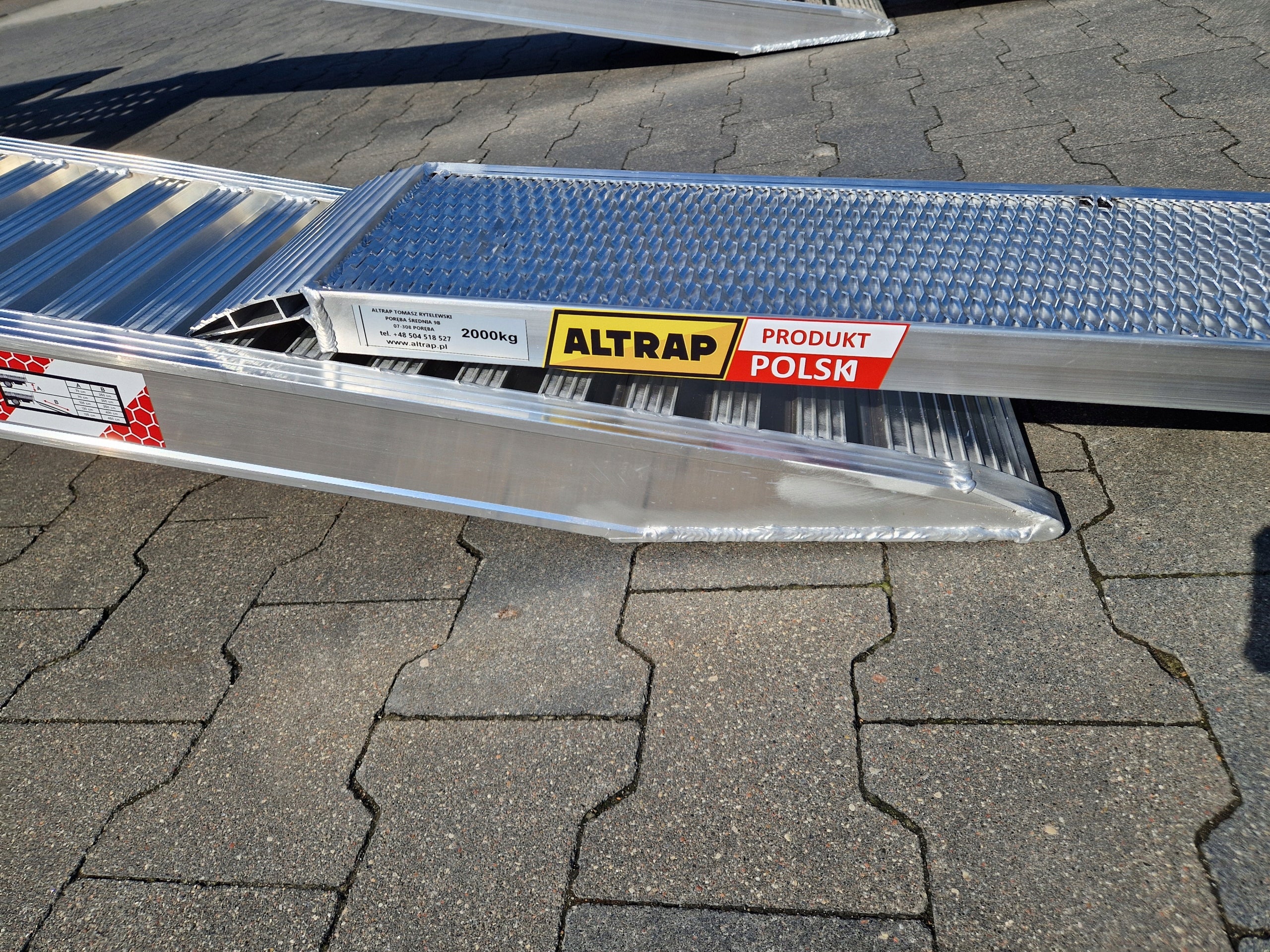 Aluminum Overrun Extensions 110cm 2tons Brand no brand