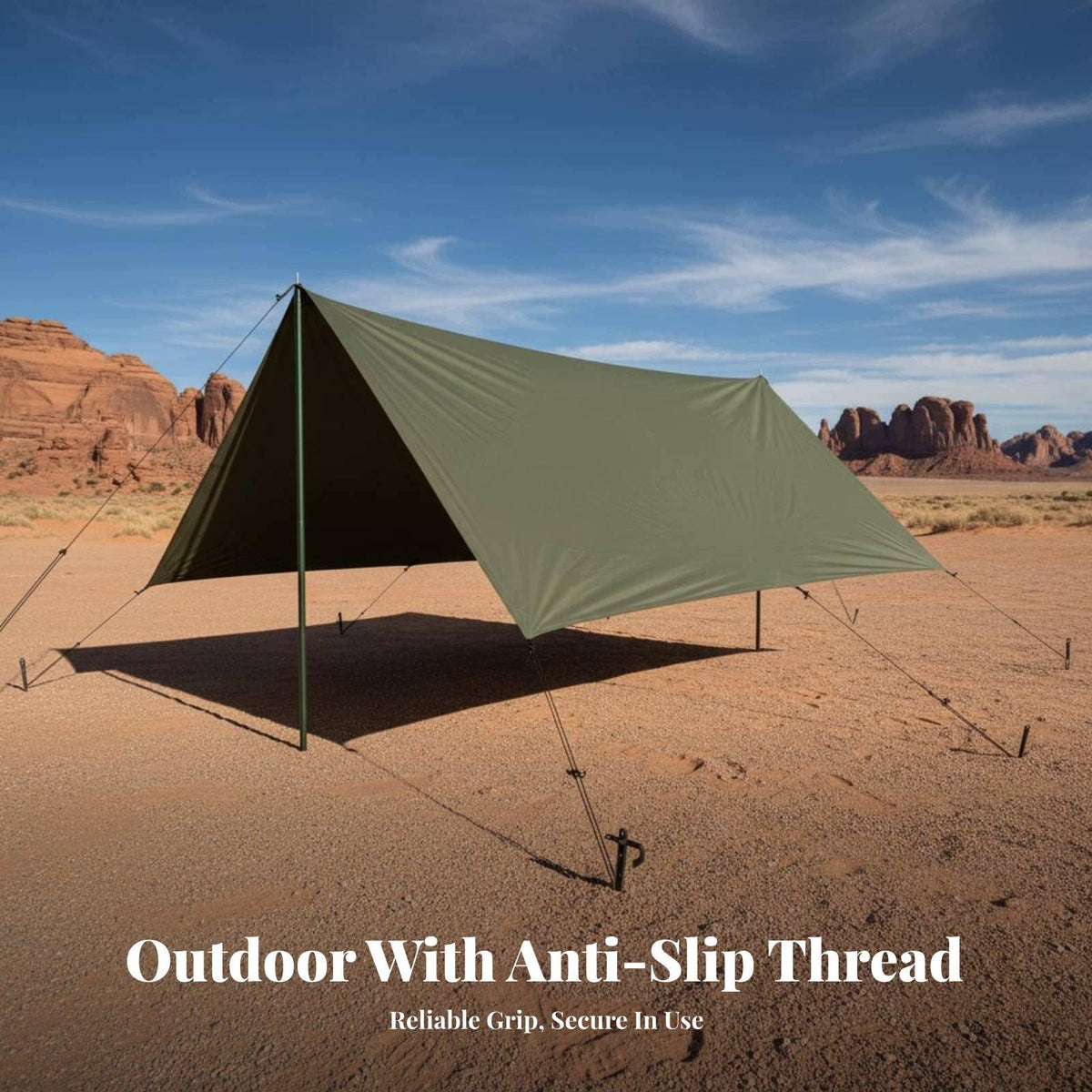 Aluminum Tarp Pole Lightweight Heavy Duty Tent Support Rod Tool 33mm-2.8m Packaging status original