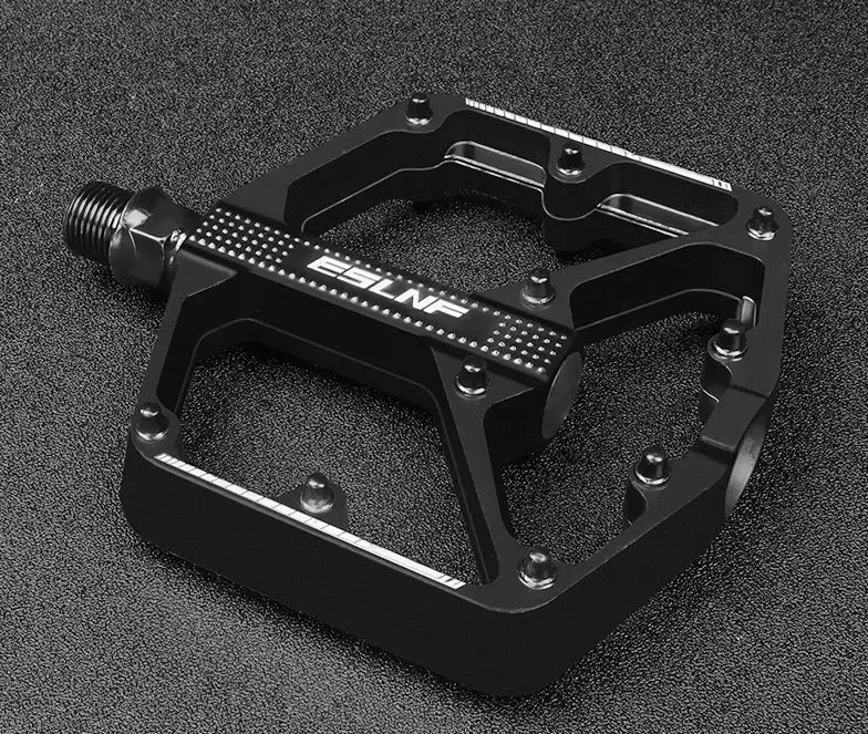 Aluminum Ultra Lightweight Platform Bicycle Pedals - 375g 4 MTB BEARINGS Manufacturer code DSJ ESLNF-1B