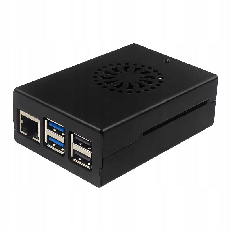 Aluminum housing for Raspberry Pi 5 + fan with heat sink Packaging status original