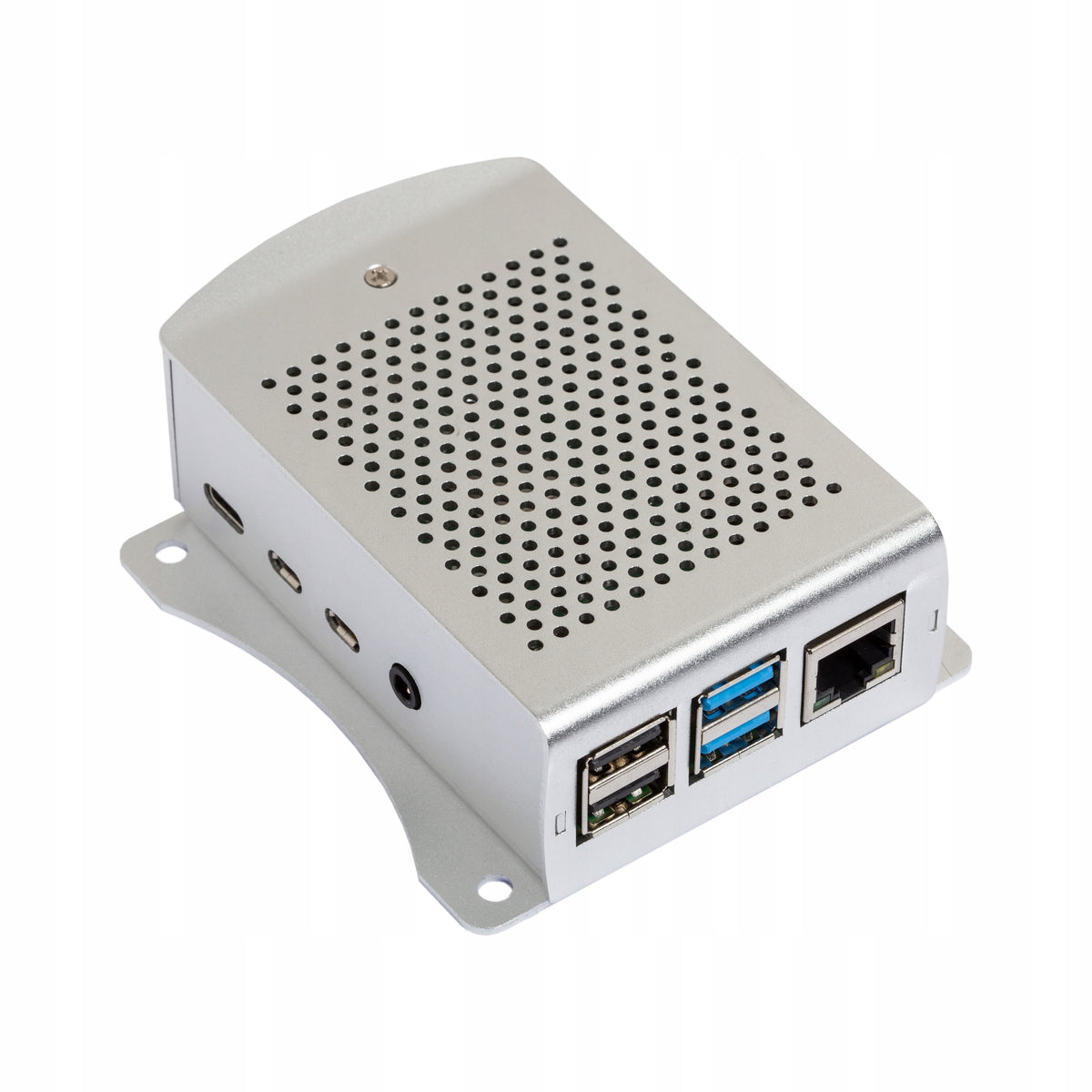 Aluminum housing with VESA for Raspberry Pi 4