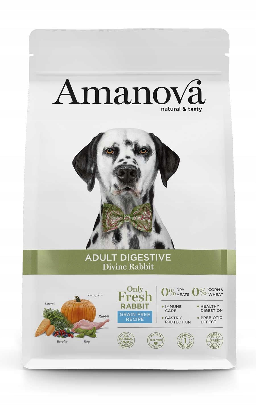 Amanova Dog Adult Digestive Divine Rabbit - rabbit 10kg
