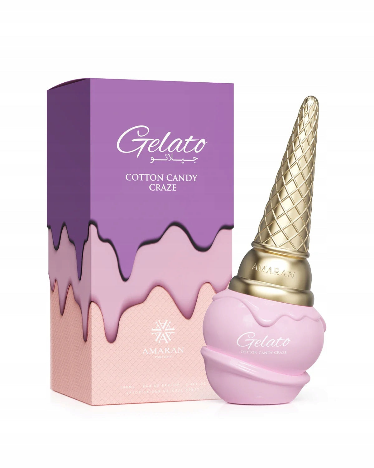 Amaran Gelato Cotton Candy Craze 100ml EDP Perfumed Water For Women