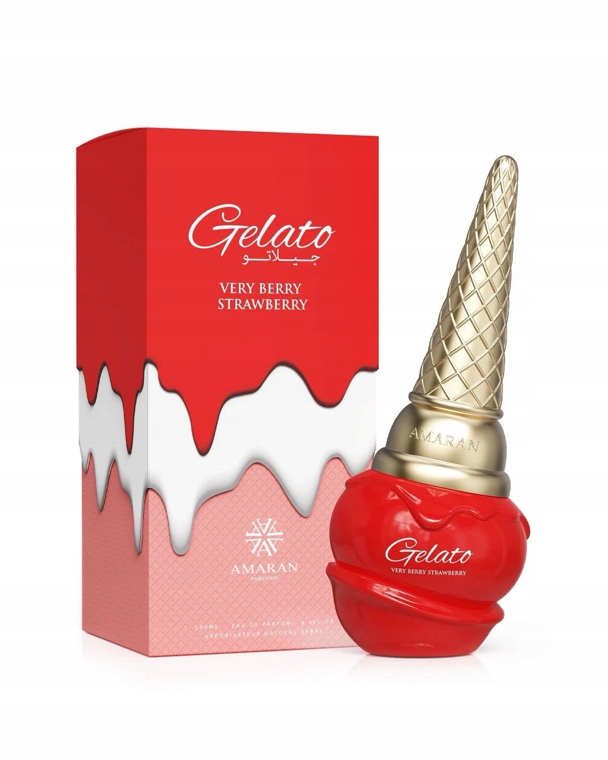 Amaran Gelato Very Berry Strawberry 100ml EDP Perfumed Water for Women