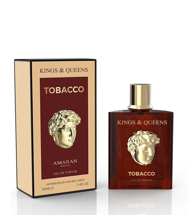 Amaran Kings & Queens Tobacco 100ml EDP Perfumed Water Perfume Unisex