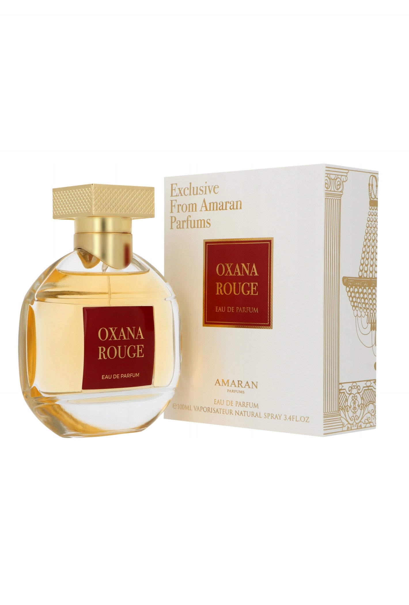 Amaran Oxana Rouge Edp 100ml Perfumed Water for Women Perfume for Her