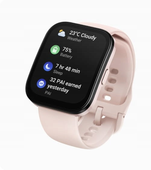 Amazfit Bip 5 Pastel Pink Smartwatch Manufacturer code 485333