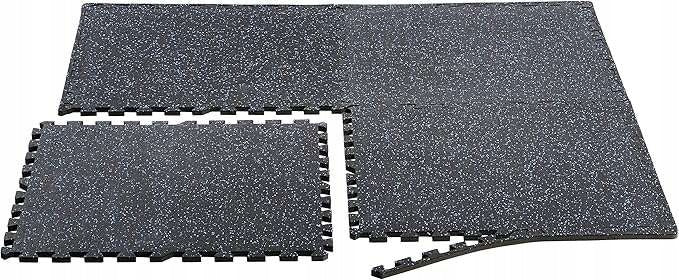 Amazon Basics 60x60 Cm Blue Non-Slip Puzzle Mat for Home