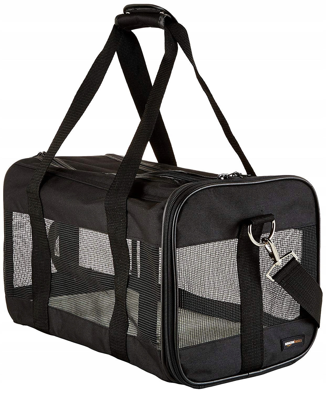 Amazon Basics Dog Bag, Black, 50X30X30 OUTLET