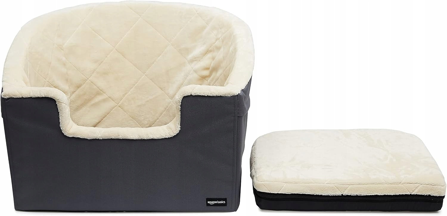 Amazon Basics, Elevated Car Seat, Seat, pouf, for Dog Brand no brand