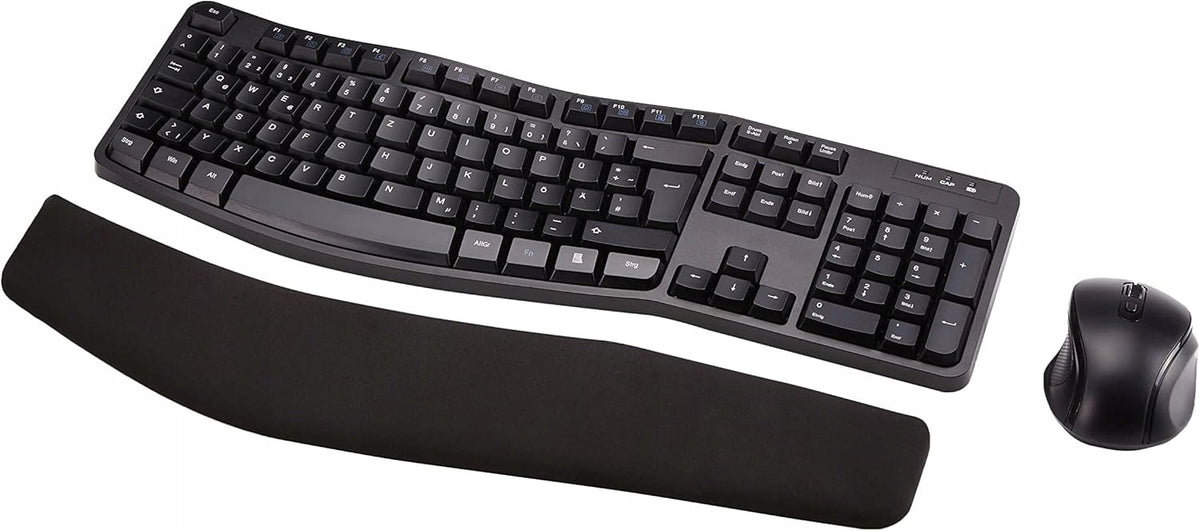Amazon Basics Keyboard Mouse Set, Ergonomic, Wireless, QWERTZ Manufacturer Amazon