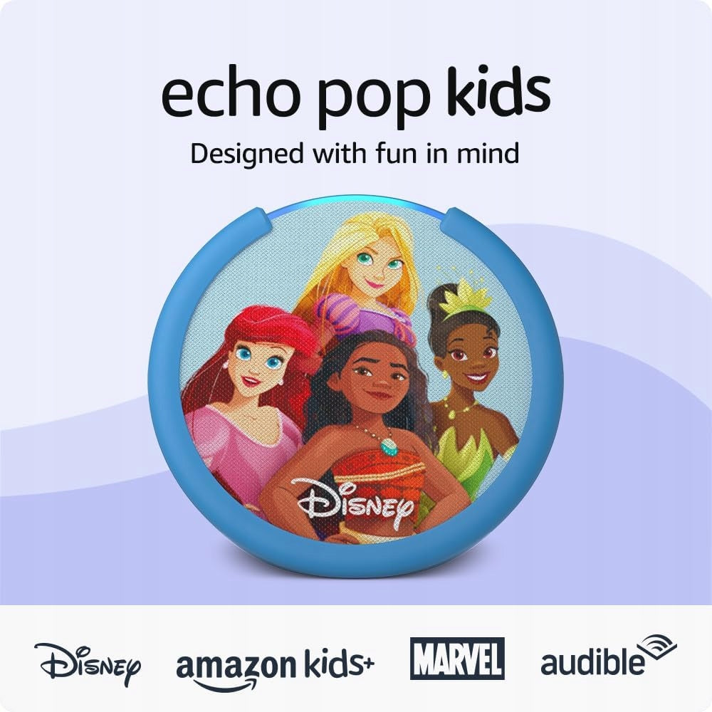 Amazon Echo Pop Kids - Disney Princess