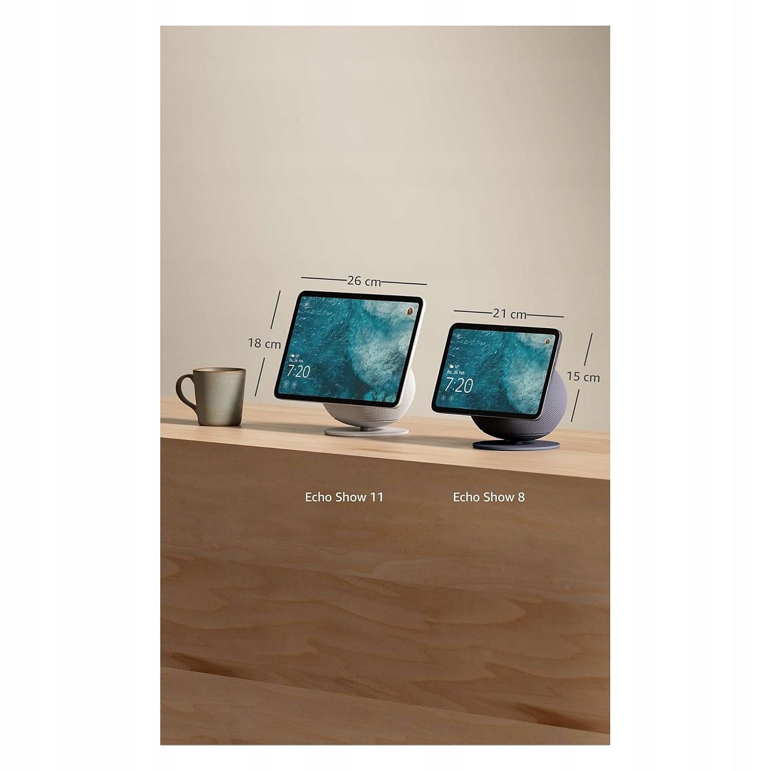 Amazon Echo Show 11 (nejnovější generace), živý Full-HD 11" Graphite Packaging status original