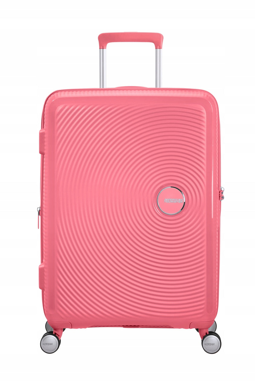 American Tourister Soundbox Suitcase Medium Hard 67cm Widened Pink Manufacturer code 88473-A039