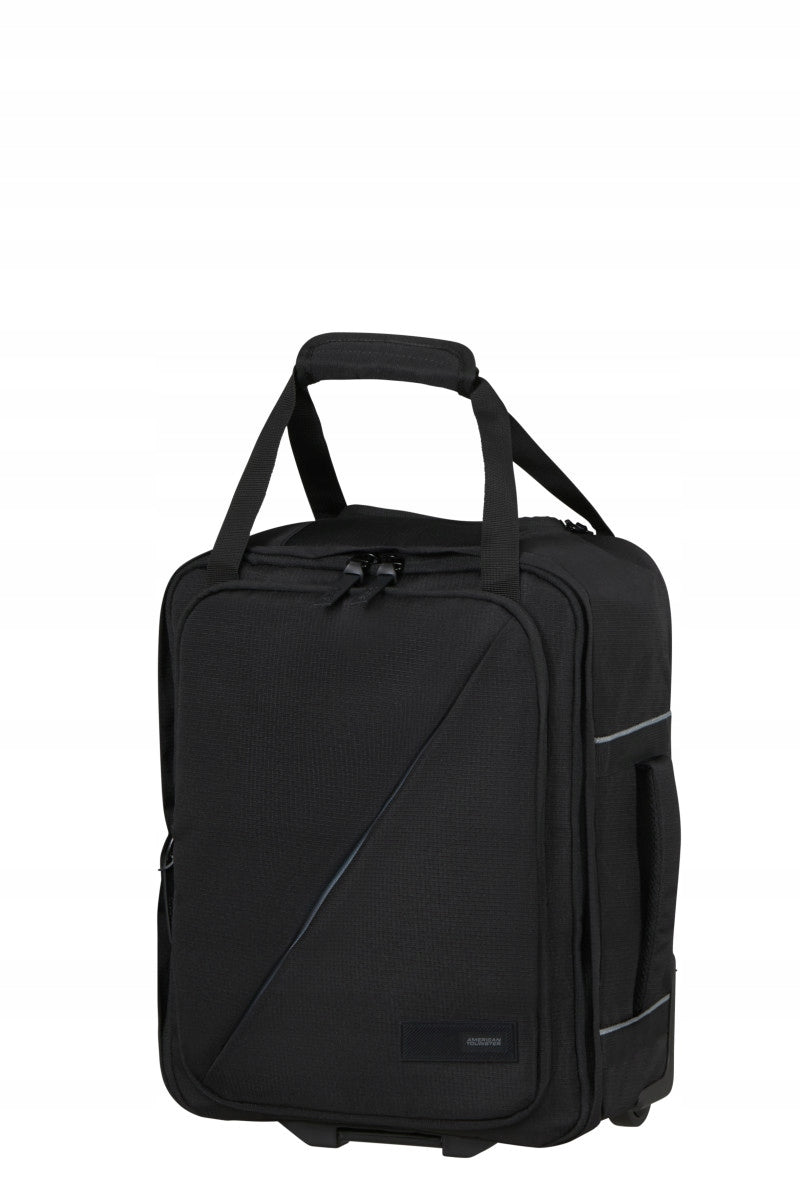 American Tourister Take2Cabin Backpack with Wheels S/M Black