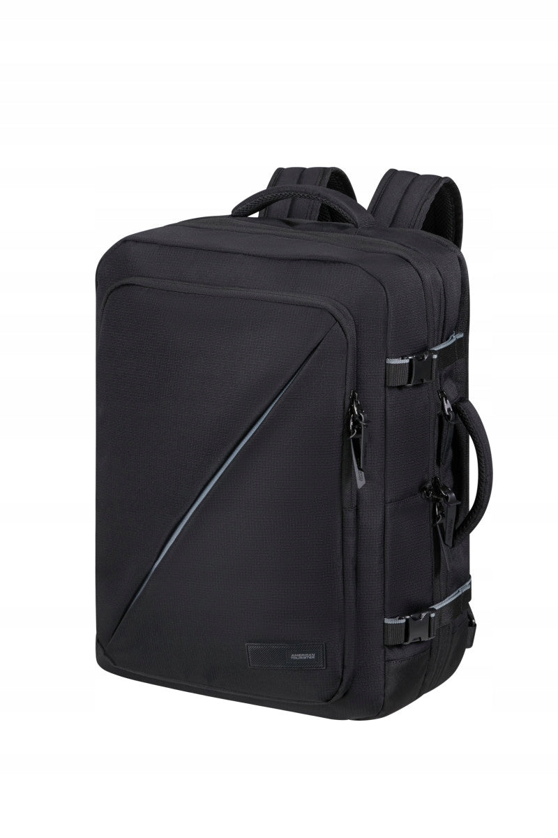 American Tourister Take2Cabin Laptop Backpack 17.3" L Expanded Black