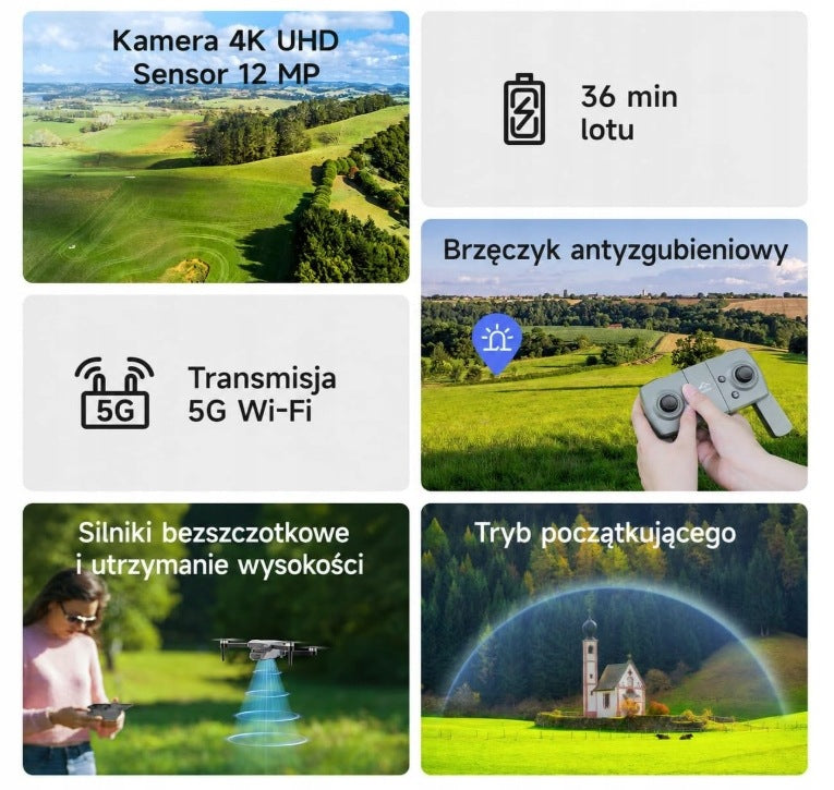 Ameta S20 Lite Drone with 4K UHD Camera Foldable Brushless FPV Motor 250g Manufacturer code 850063710053