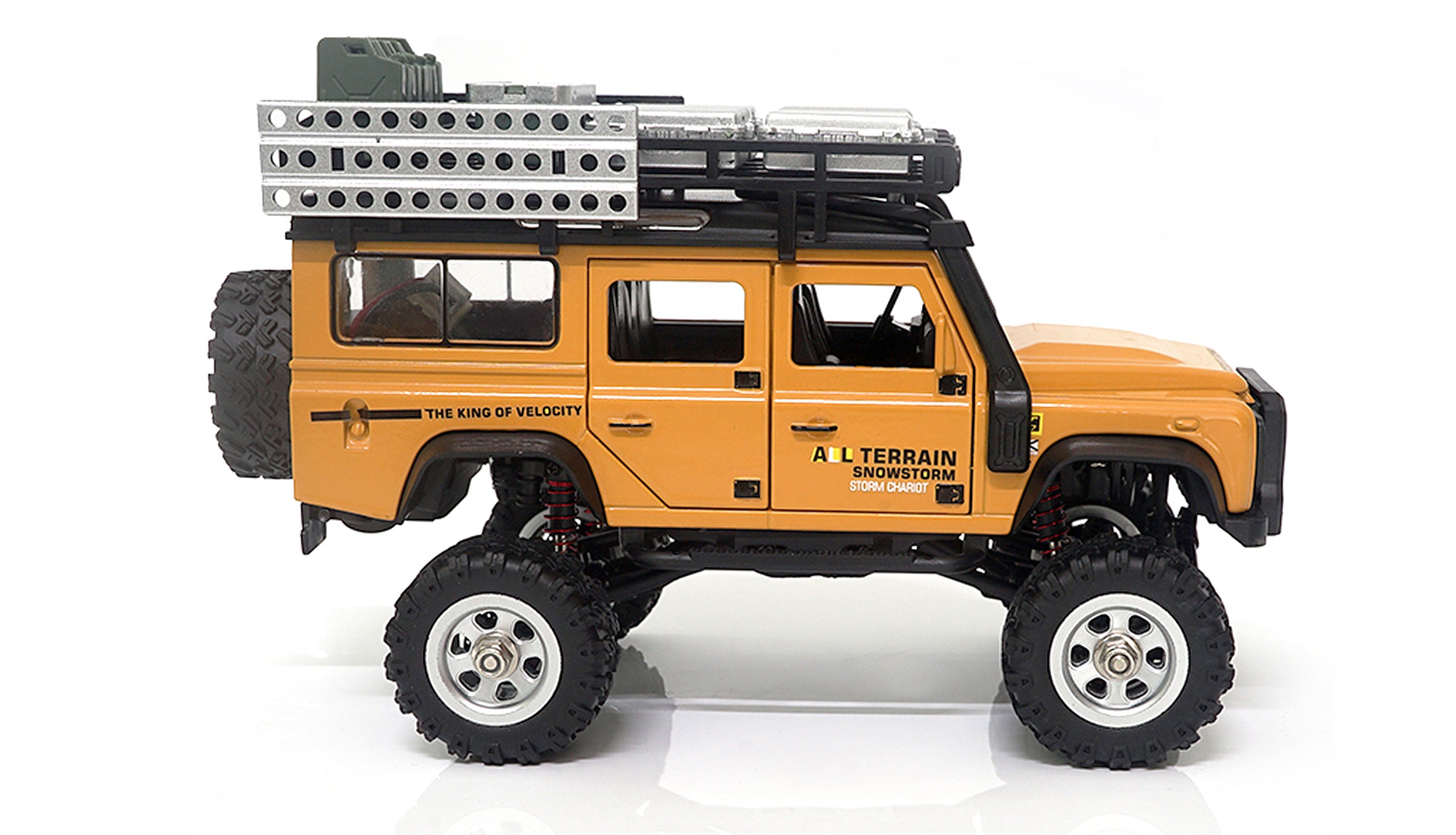 Amewi RC auto D90X28 Metall Scale Crawler 1:28 žlutý Brand Amewi
