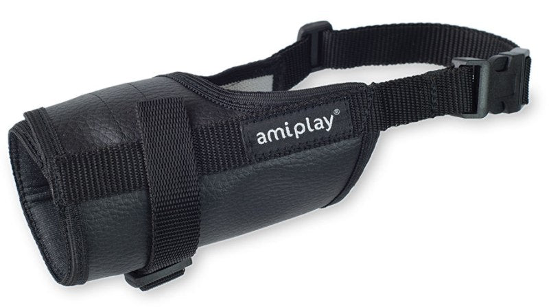 AmiPlay Dog muzzle type tube - XS - circumference 14-17cm - black