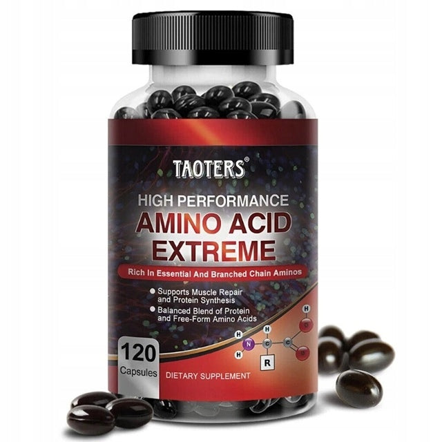 Amino Acid Extreme supplements support muscle health, hormone production