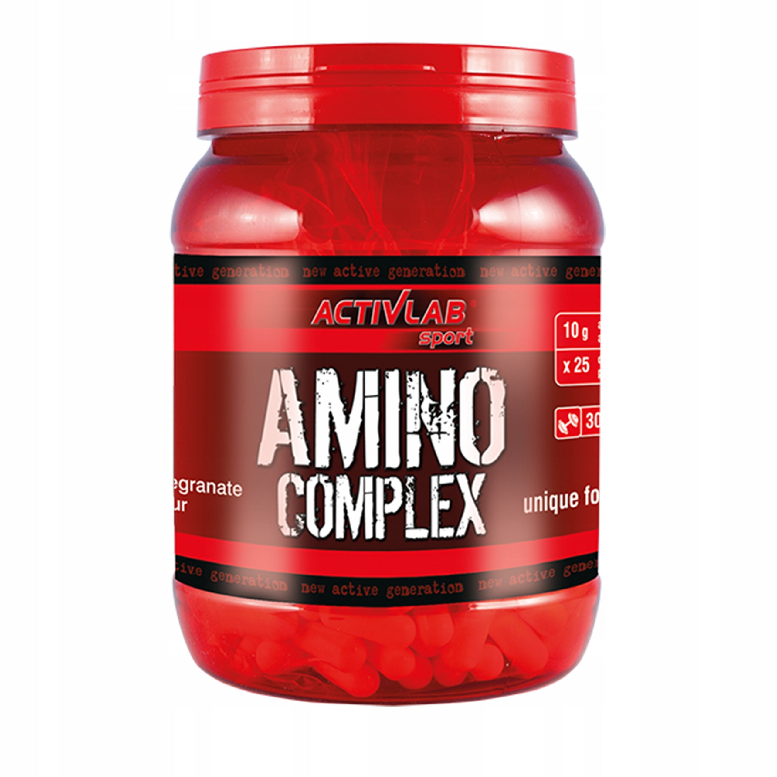 Amino acids ACTIVLAB Amino Complex 300 BCAA EAA Tablets Hydrolyzate Expiration date at least six months from the date of purchase