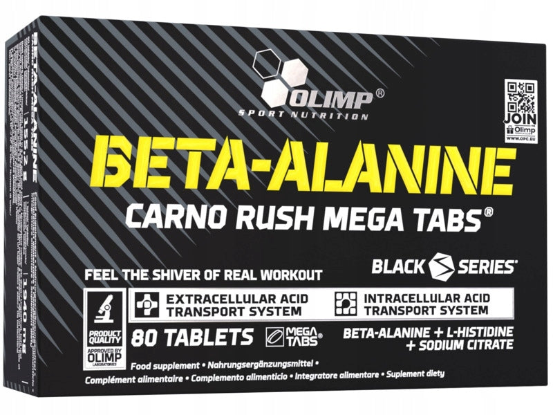 Amino acids Beta-alanine OLIMP Carno Rush Mega Tabs (80 tablets)