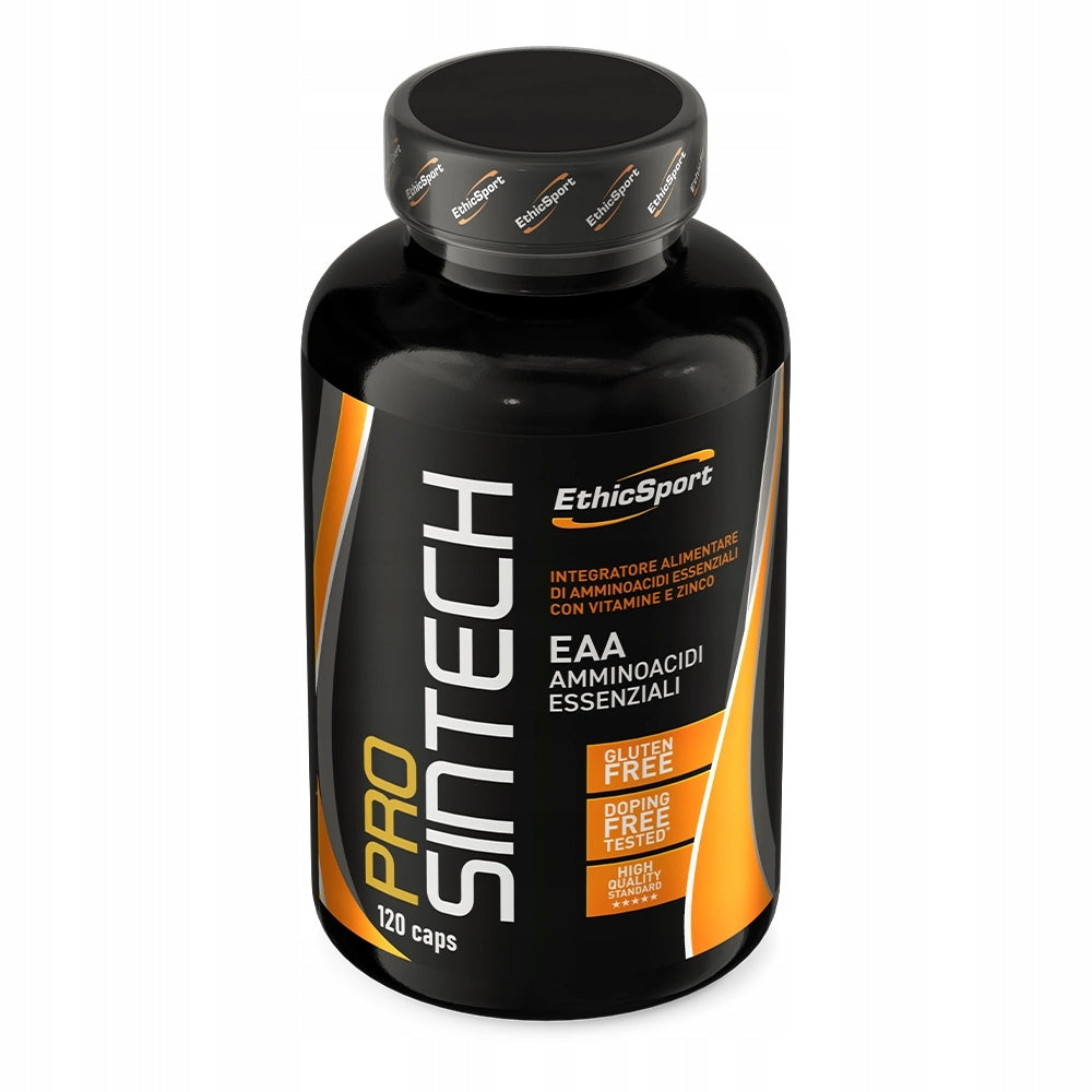 Amino acids EthicSport ProSintech 120 kaps BCAA EAA Training Regeneration Expiration date at least 1 year from the date of purchase