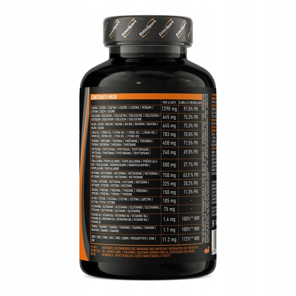 Amino acids EthicSport ProSintech 120 kaps BCAA EAA Training Regeneration Packaging status original