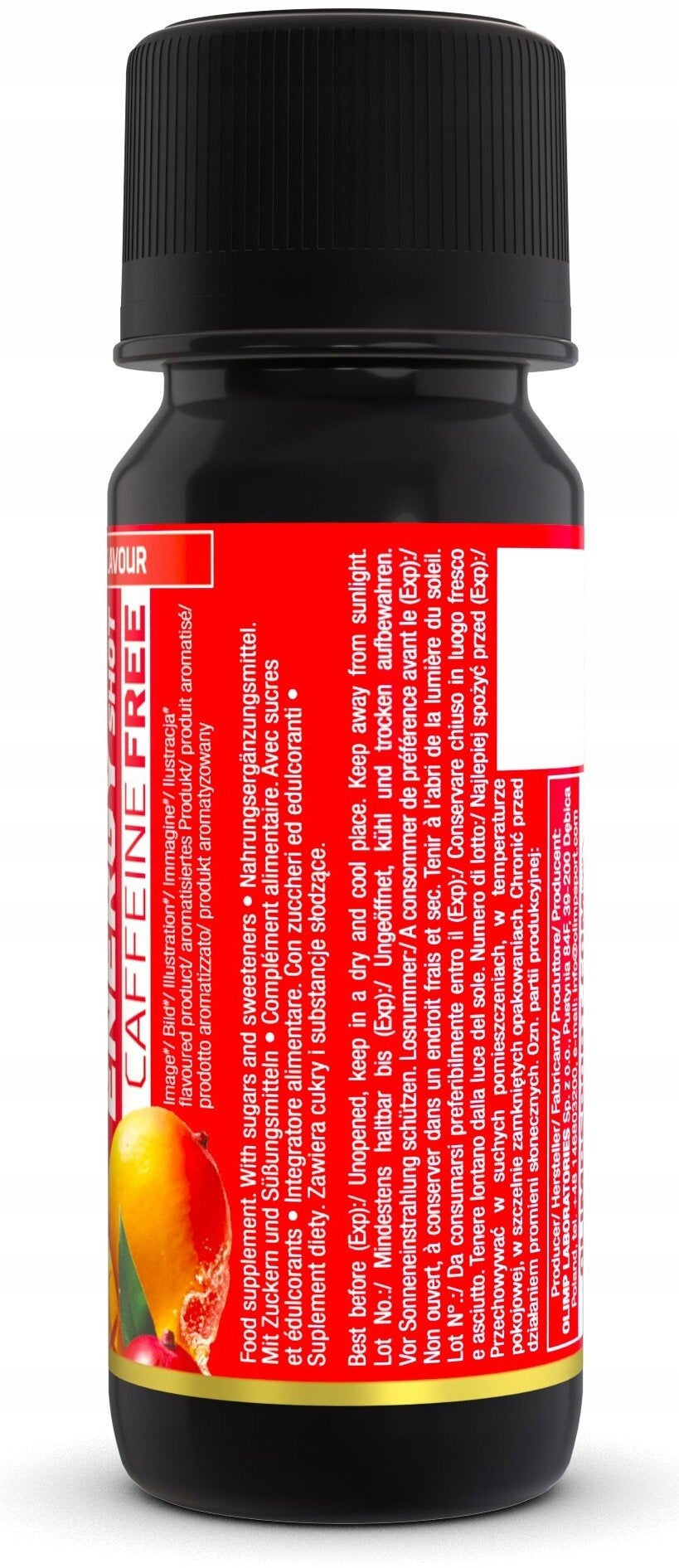 Amino acids R-Weiler OLIMP Energy Shot Mango 60 ml Expiration date not specified