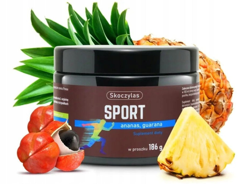 Amino acids SKOCZYLAS Sport Pineapple-guarana (186 g)