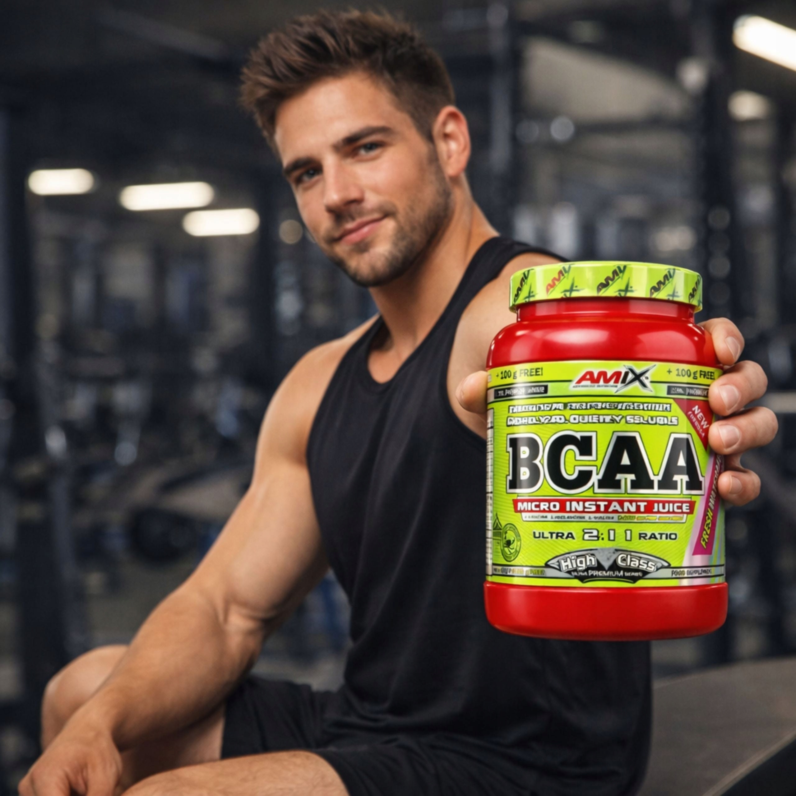 Amino acids for Drinking Muscle Regeneration BCAA 2:1:1 Grapefruit Flavour 500g Expiration date at least six months from the date of purchase