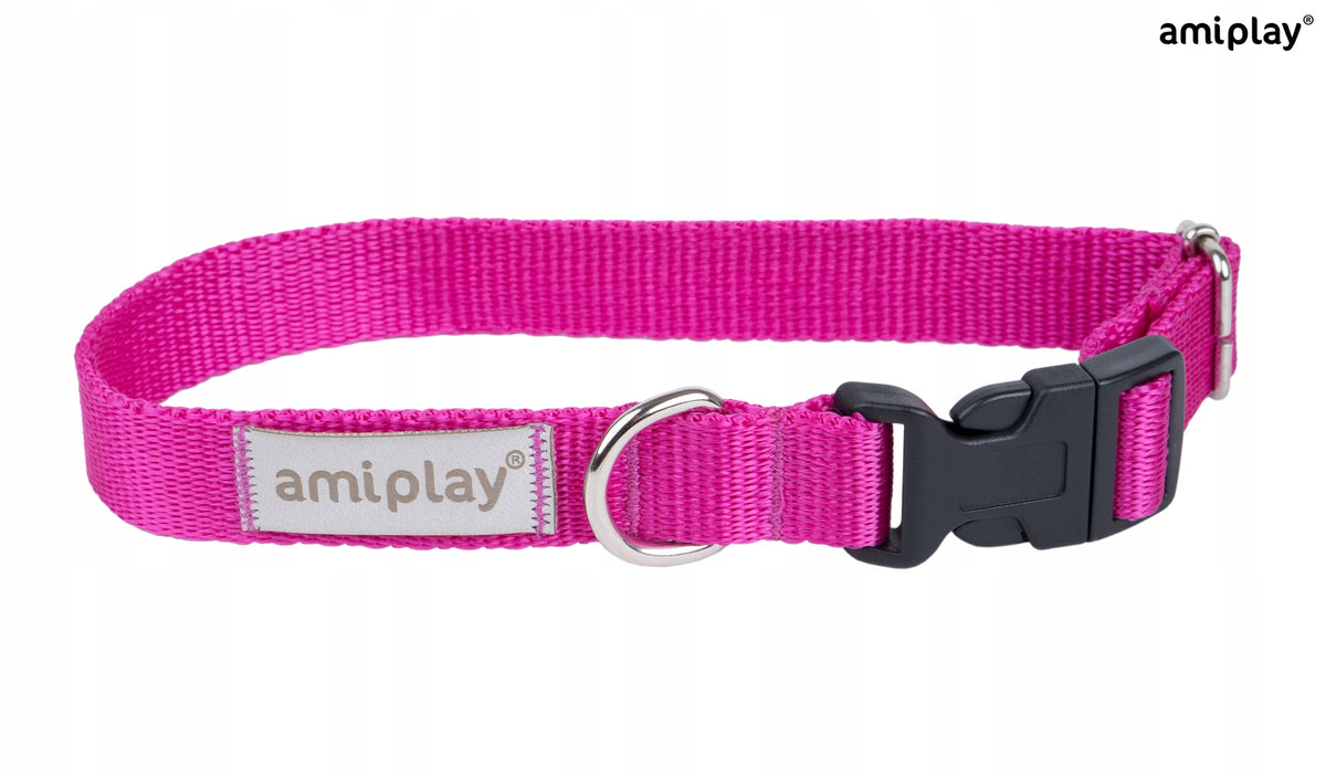 Amiplay Adjustable Collar Samba XS Pink Manufacturer code 5907563298217