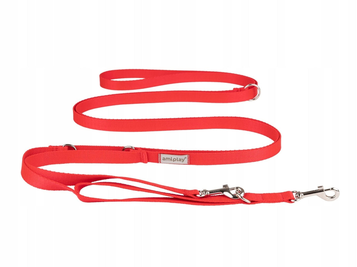 Amiplay Adjustable Lanyard 8in1 Samba S Red