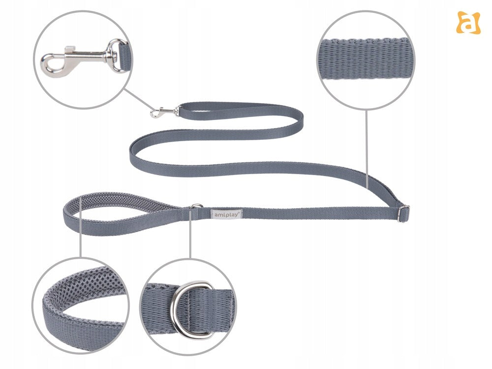 Amiplay Adjustable Lanyard Easy Fix Samba XL Grey Packaging status original