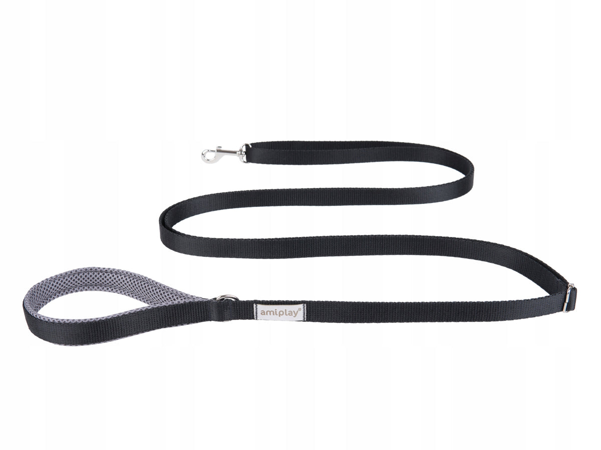 Amiplay Samba - leash Easy Fix black size M