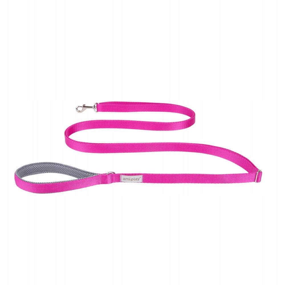 Amiplay Samba - leash Easy Fix pink size S