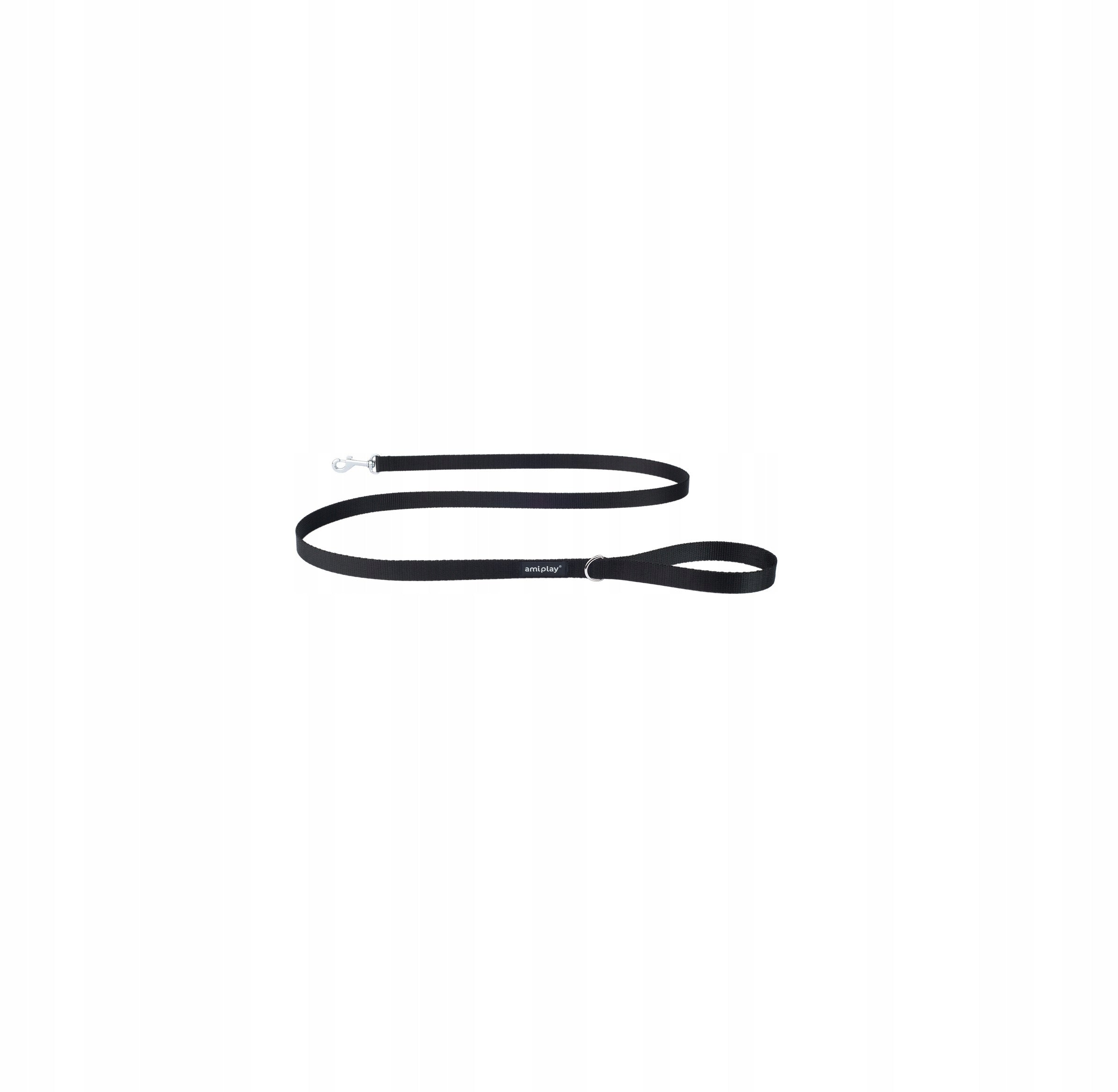 Amiplay Leine Basic, M, schwarz 