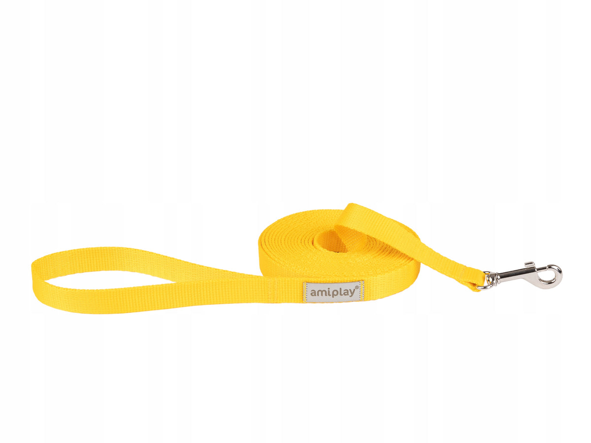 Amiplay Training leash Samba S Yellow