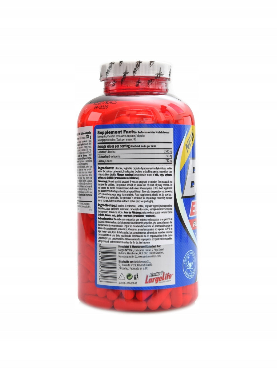 Amix BCAA Elite rate 500 kapslí Expiration date at least six months from the date of purchase