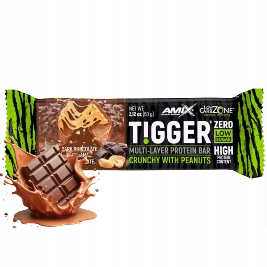 Amix Bar Tigger 60g Energy Protein Conditioner wpc Dark Chocolate EAN (GTIN) 5905923233410
