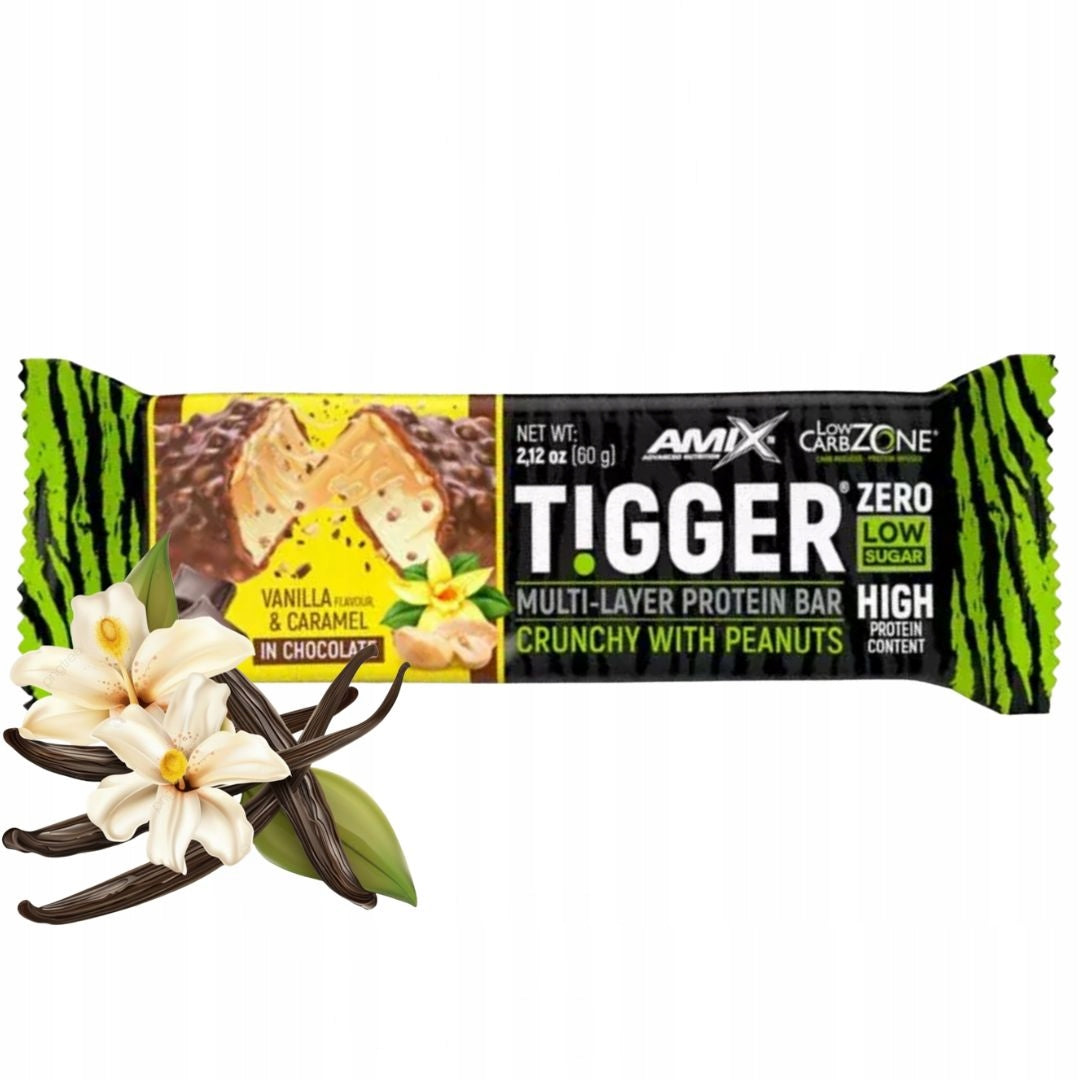 Amix Bar Tigger 60g Energy protein supplement wpc vanilla EAN (GTIN) 5905923233427