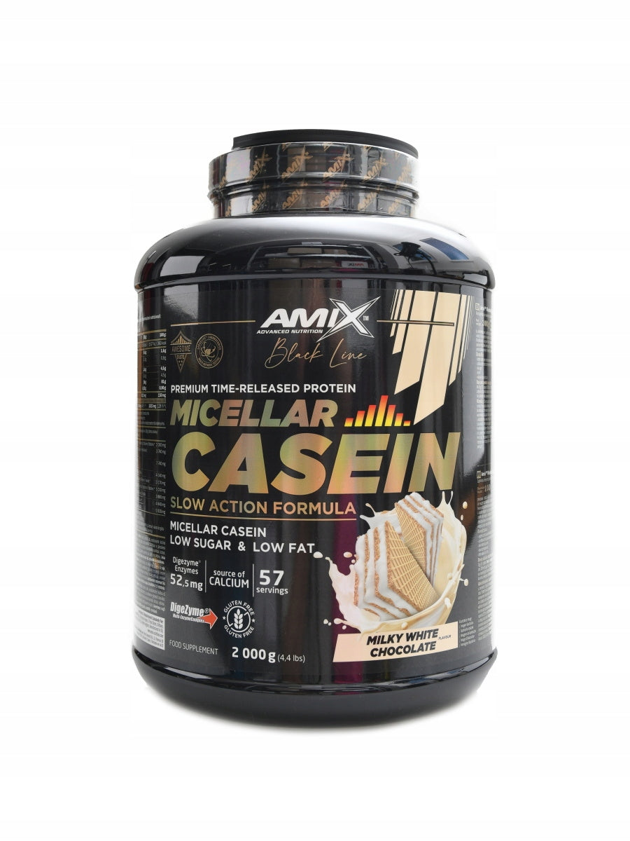 Amix Black line Micellar casein 2000 g milky white chocolate