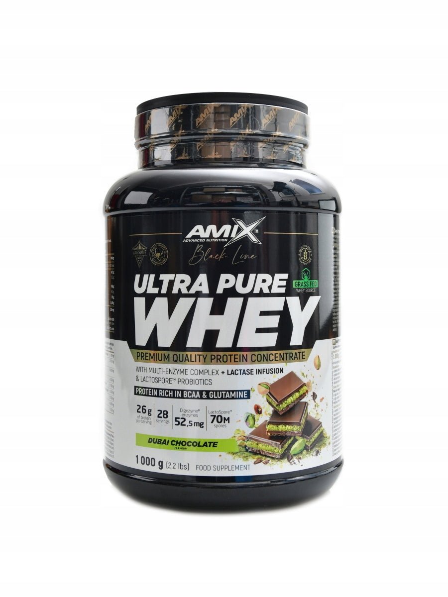 Amix Black line Ultra pure whey 1000 g dubai chocolate