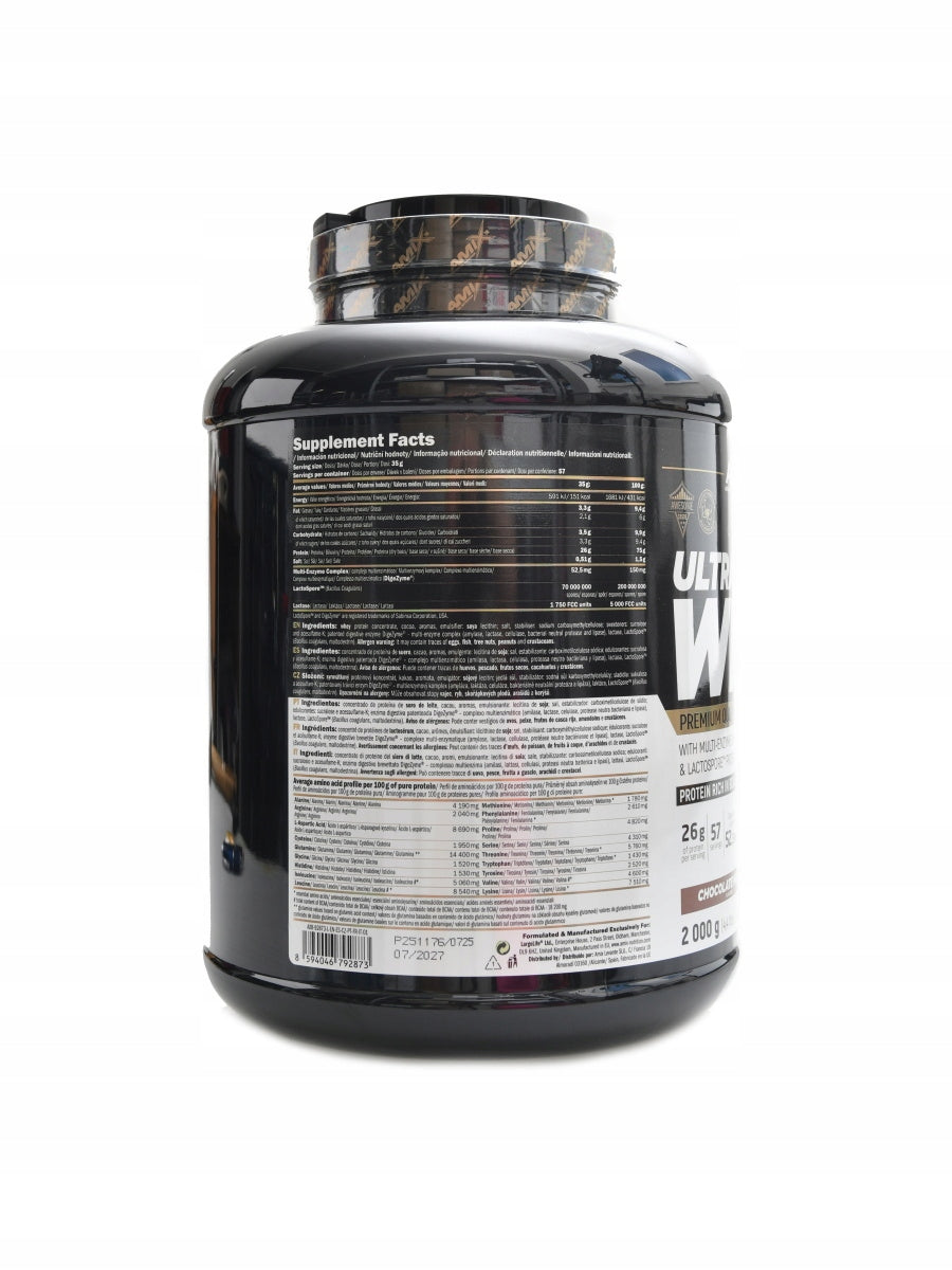 Amix Black line Ultra pure whey 2000 g fined ice coconut EAN (GTIN) 8594046793276