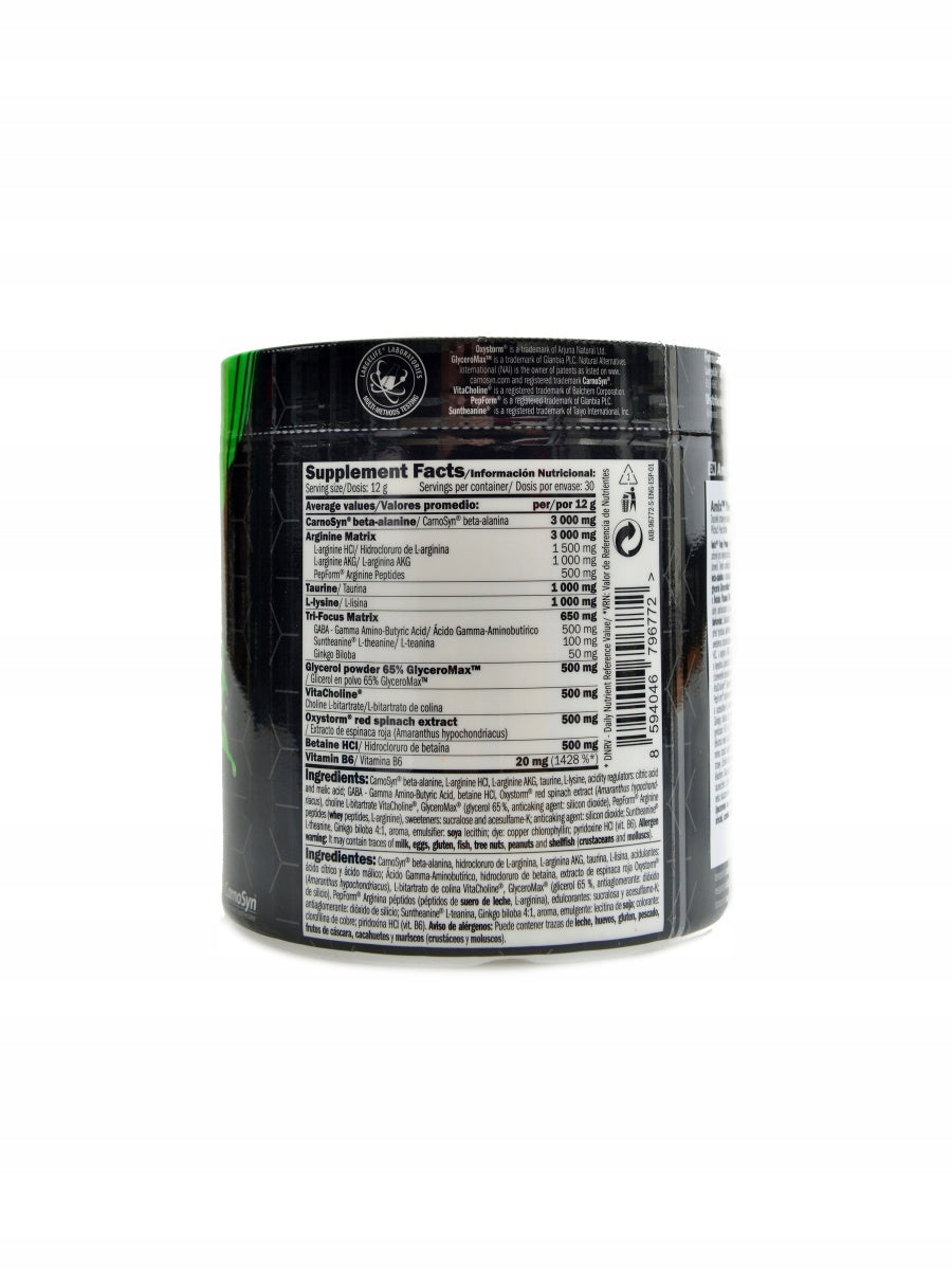 Amix Black line Yeep pump 345 g NO Caffeine pear strike Expiration date at least six months from the date of purchase