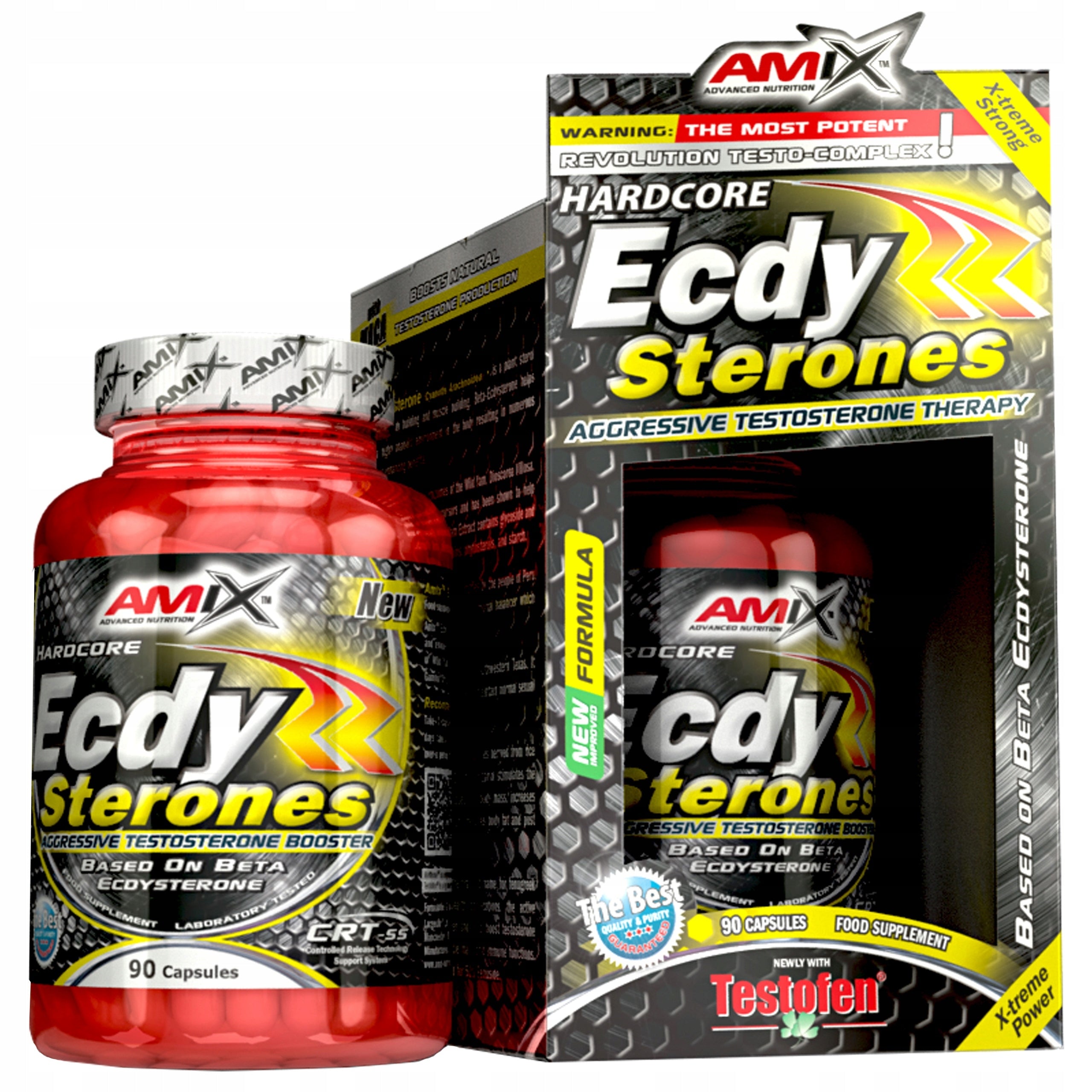 Amix Ecdy Sterones - Booster libido, testosterone - Ecdysterones