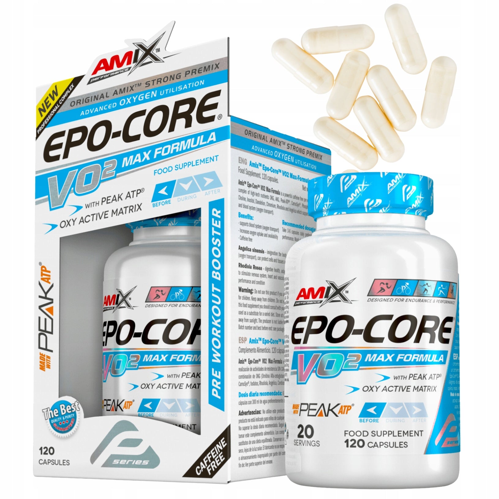 Amix Epo-Core VO2 Max Formula for fitness endurance pre-workout