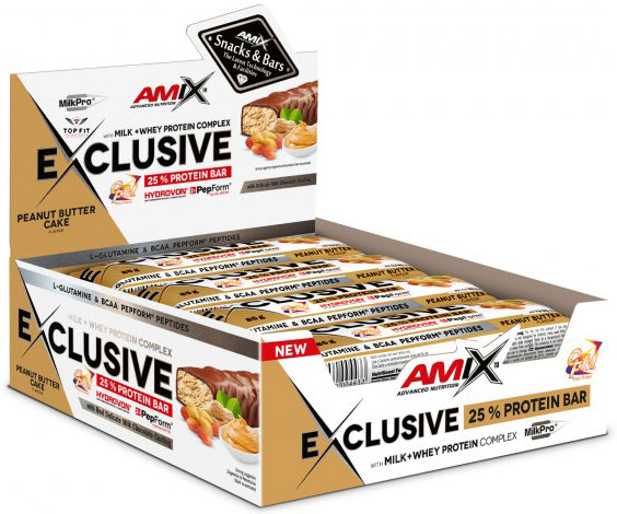 Amix Exclusive PROTEIN BAR 12x85