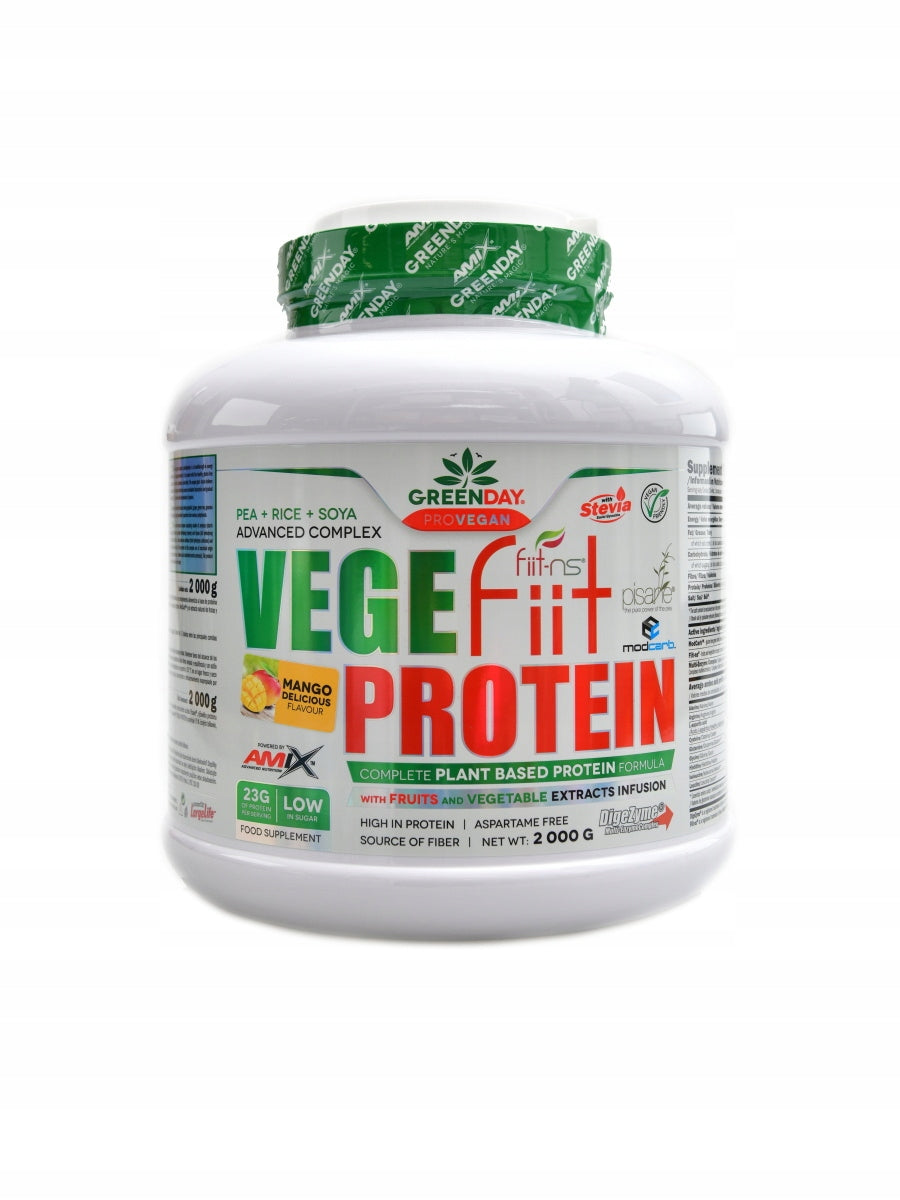 Amix Greenday Vege-Fiit protein 2000 g mango