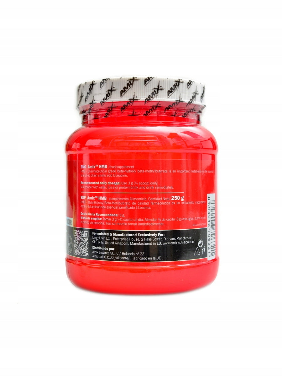 Amix HMB powder 250 g Expiration date at least six months from the date of purchase